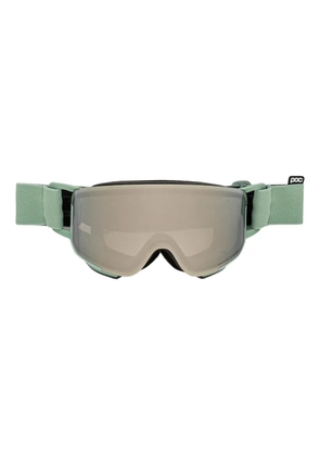 POC green ski goggles - Neutrals