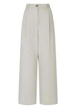 TOMBOY pleat-detail trousers - Neutrals