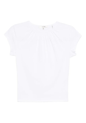 FRAME the gathered T-shirt - White