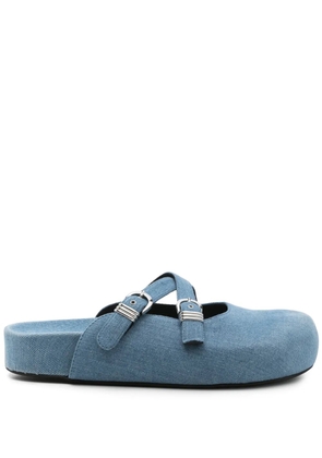 Vic Matie denim mules - Blue