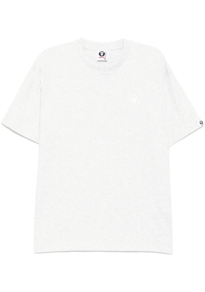 AAPE BY *A BATHING APE® logo-patch T-shirt - Grey