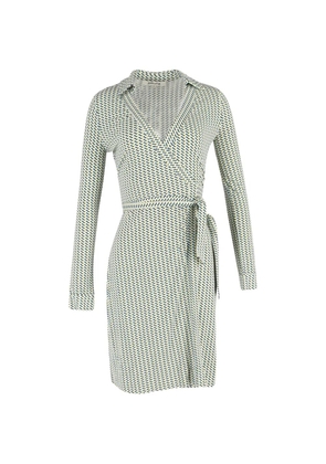 Diane Von Furstenberg Vintage New Jeanne wrap dress - Green