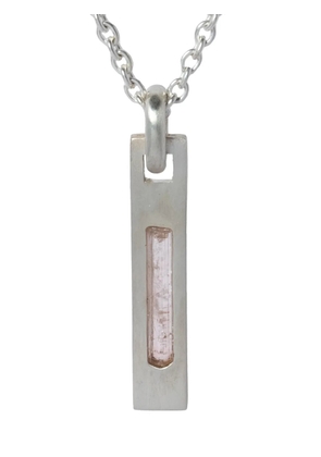 Parts of Four Plate Necklace - Silver