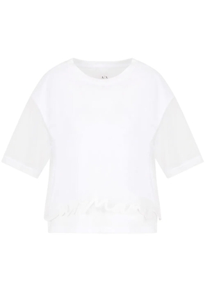 Armani Exchange layered T-shirt - White