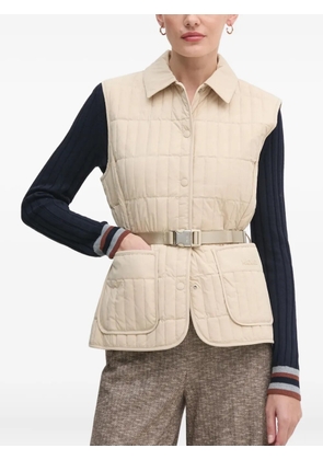 Mackage Helia quilted belted gilet - Neutrals