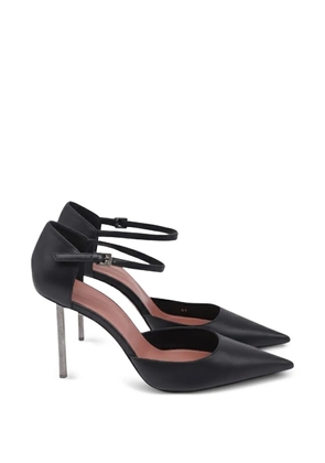 Amina Muaddi Angelica buckled pumps - Black