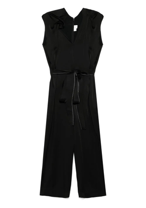 Victoria Beckham draped jumpsuit - Black