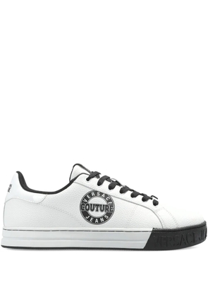 Versace Jeans Couture logo-print sneakers - White