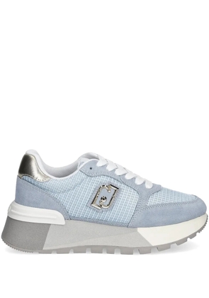 LIU JO mesh platform sneakers - Blue