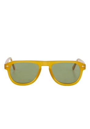 Ahlem geometric-frame sunglasses - Orange