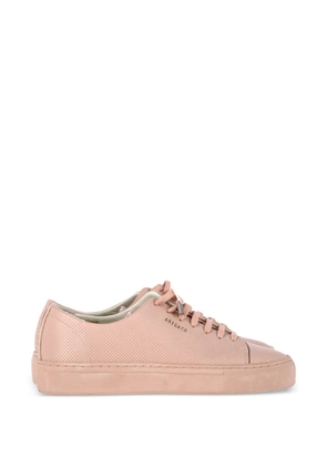 Axel Arigato perforated leather sneakers - Pink