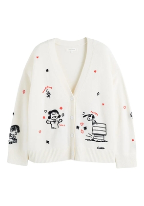 Chinti & Parker x Peanuts V-neck cardigan - Neutrals