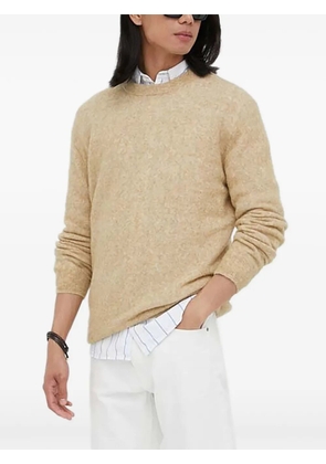 American Vintage Razpark brushed crew neck jumper - Neutrals