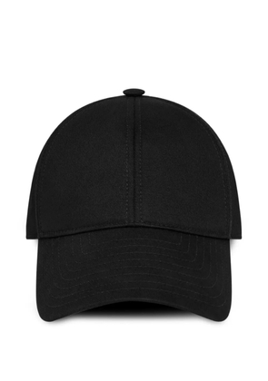 Courrèges logo-embroidered baseball cap - Black