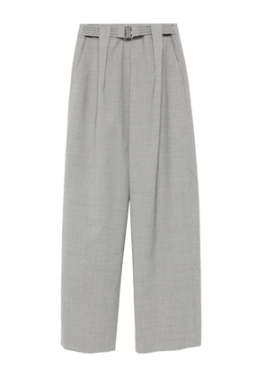 Ermanno Scervino pleated buckle trousers - Grey