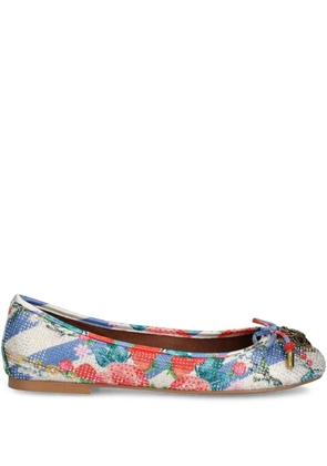 Kurt Geiger London leather ballet flats - White