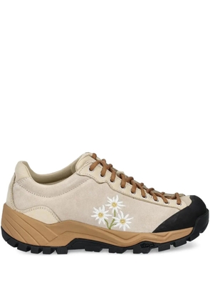 Diemme Movida embroidered-floral trail sneakers - Neutrals