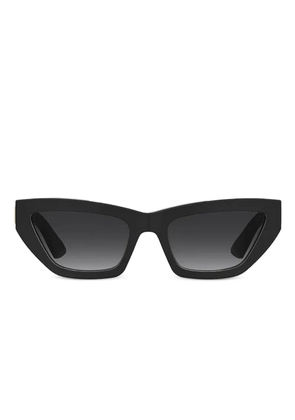 Moschino Eyewear cat-eye frame sunglasses - Black