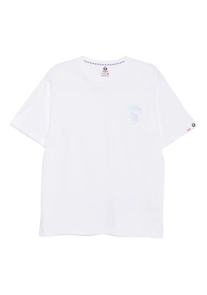 AAPE BY *A BATHING APE® short-sleeved T-shirt - White