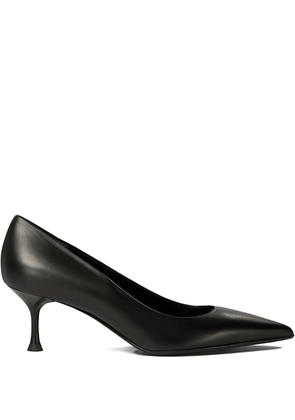 Sergio Levantesi Ella pointed-toe leather pumps - Black