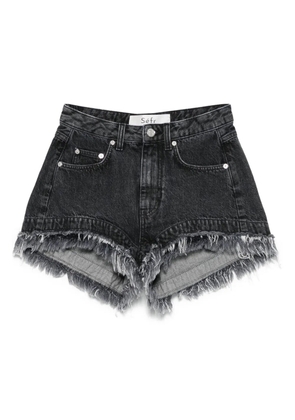 Séfr Thea denim shorts - Black