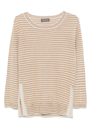 Lorena Antoniazzi striped top - Neutrals