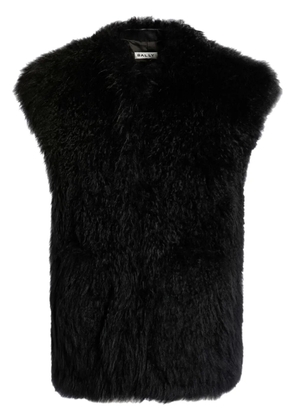 Bally shearling vest - Black