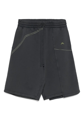 A-COLD-WALL* logo-print shorts - Grey