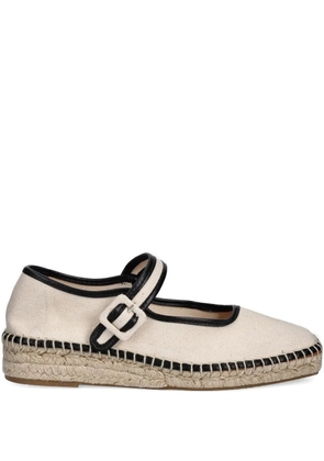 BILLI BI buckle-strap espadrille - Neutrals