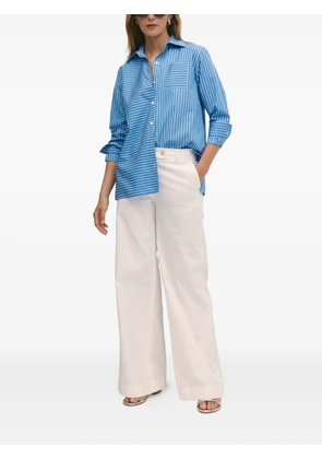 Brooks Brothers wide-leg trousers - White