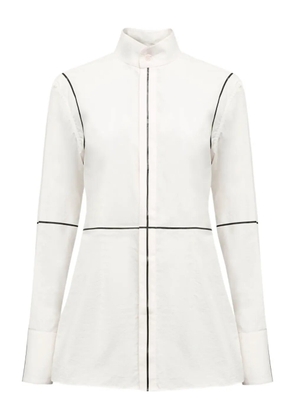 MM6 Maison Margiela panelled shirt - White