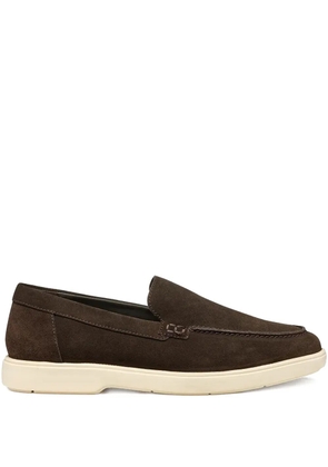 Geox Spherica™ EC17 suede loafers - Brown