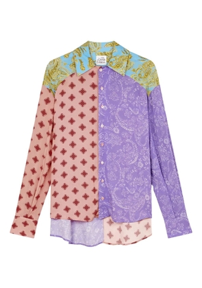 Donde Esteban Paisley shirt - Red