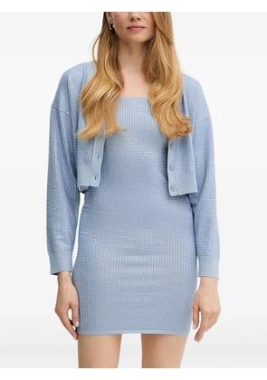 GUESS USA embellished cardigan - Blue