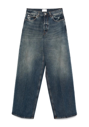 Haikure logo-patch jeans - Blue