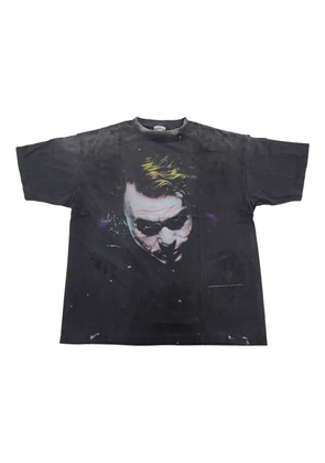 SAINT MXXXXXX Joker graphic-print T-shirt - Black