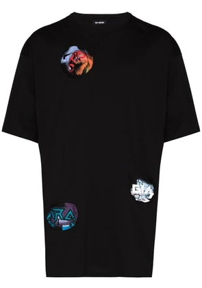 Raf Simons Pocket Holes oversized T-shirt - Black