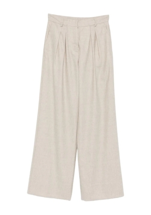 Malo pleated trousers - Neutrals