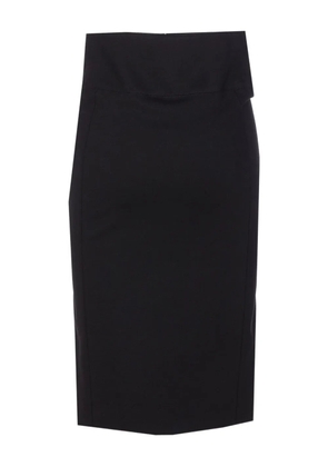 Patrizia Pepe zip-front skirt - Black