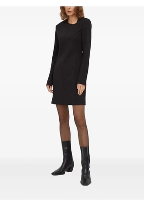 Tiger of Sweden long-sleeve panelled mini day dress - Black
