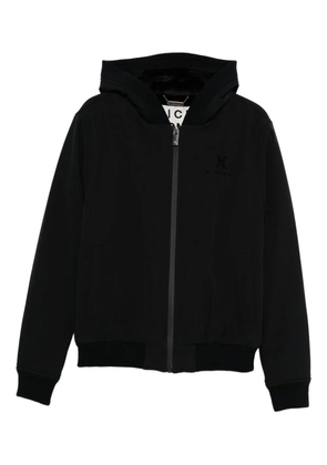 John Richmond hooded zip-front jacket - Black