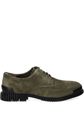 Camper lace-up suede shoes - Green