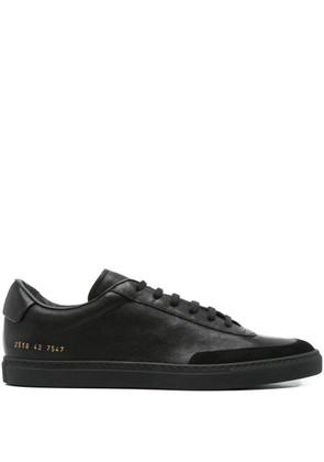 Common Projects leather suede sneakers - Black