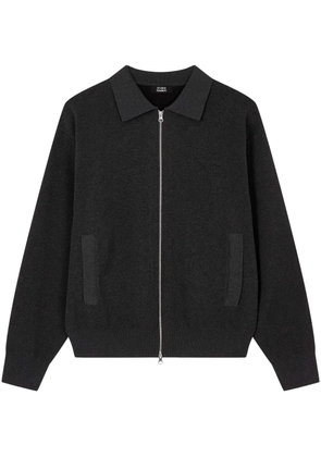 TOMBOY zip-up cardigan - Grey