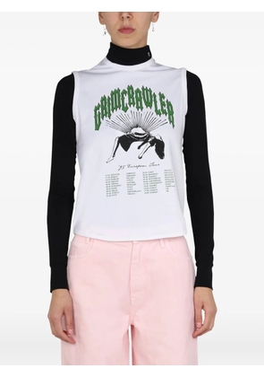 Raf Simons sleeveless tank top - White