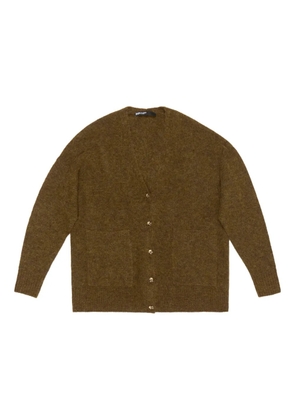 Bimba y Lola patch-pocket cardigan - Green