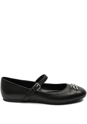 Karl Lagerfeld Karo ballerina shoes - Black