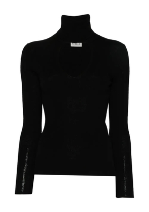 P.A.R.O.S.H. cut-out wool sweater - Black