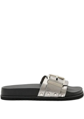 AllSaints metallic sandals - Silver
