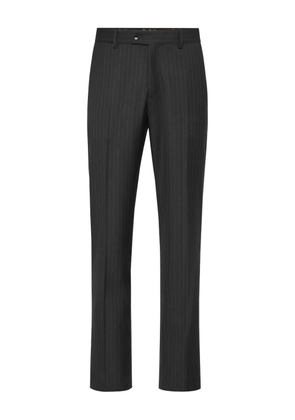 Billionaire Gessato Classic Joy pinstripe trousers - Black